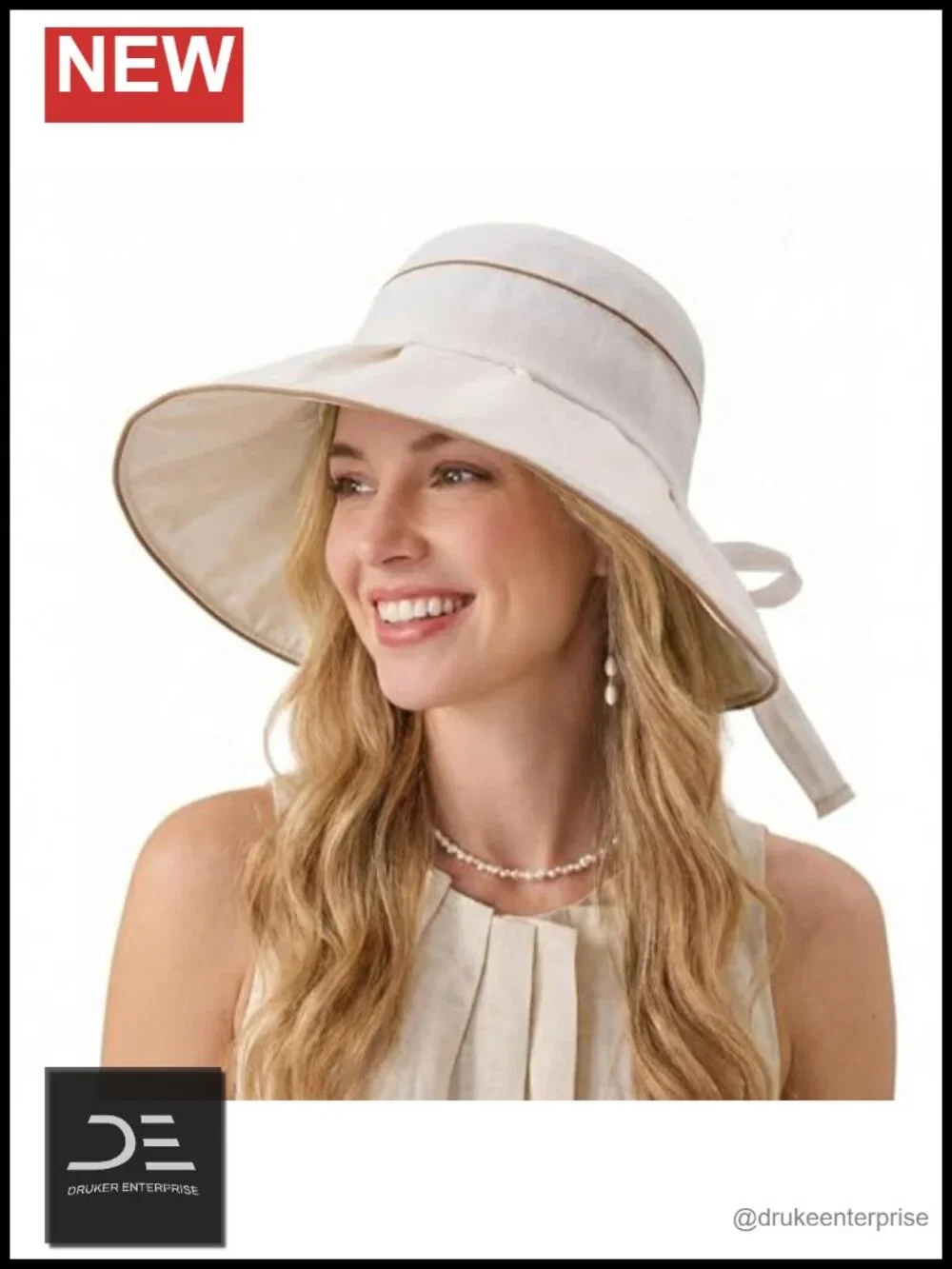 Wide Brim Sun Hat UPF 80+ UV Protection Foldable Packable Travel Beach Outdoor